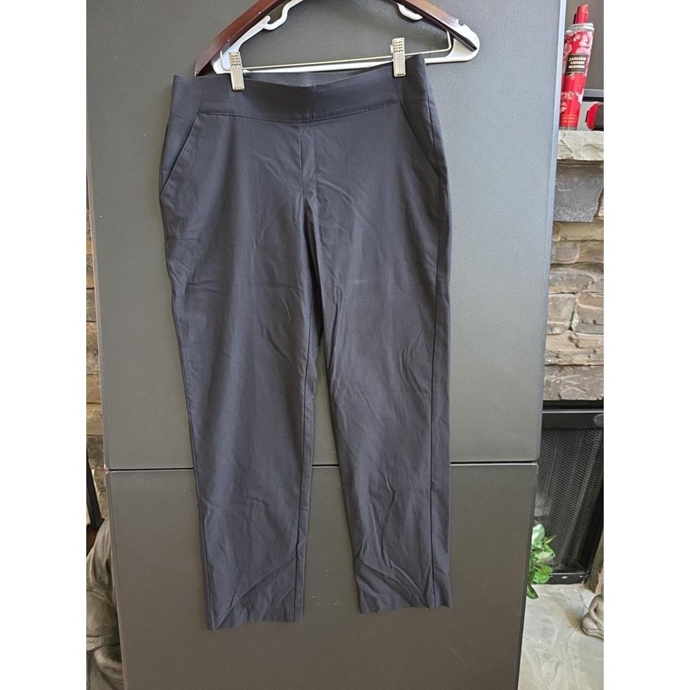 SIMPLY VERA VERA WANG CLASSIC WORK CASUAL BLACK PANTS 12